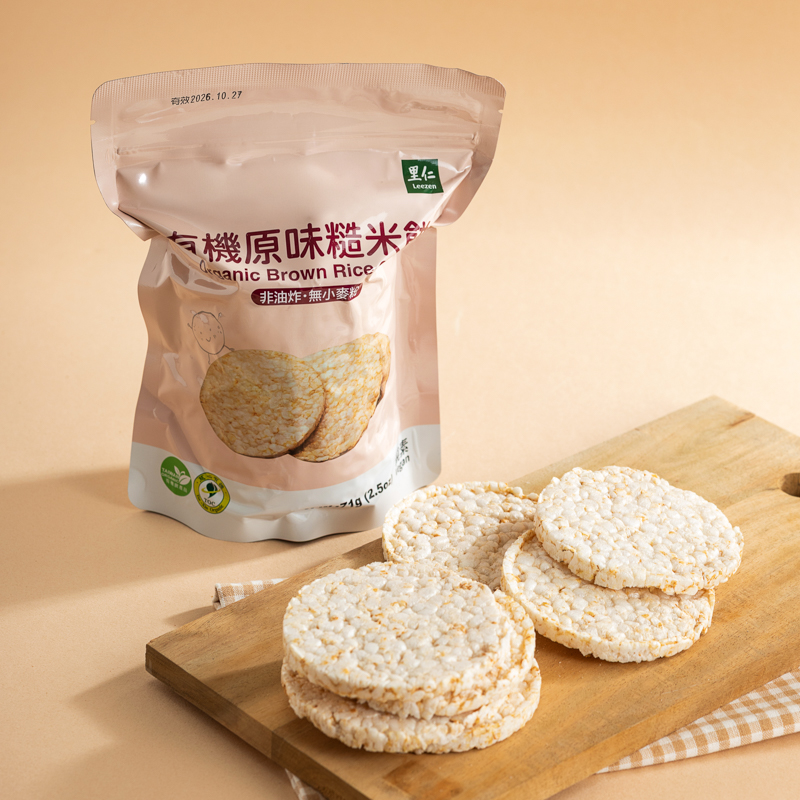 里仁有機原味糙米餅
