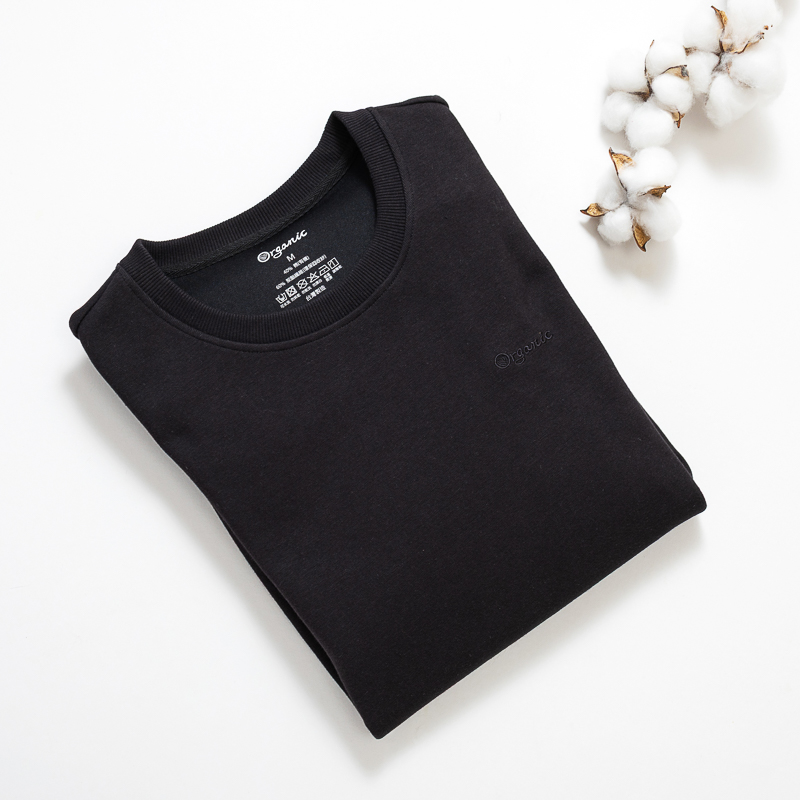 Organic大學T(黑色)