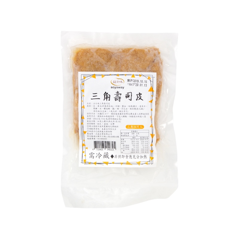 豆之味三角壽司皮