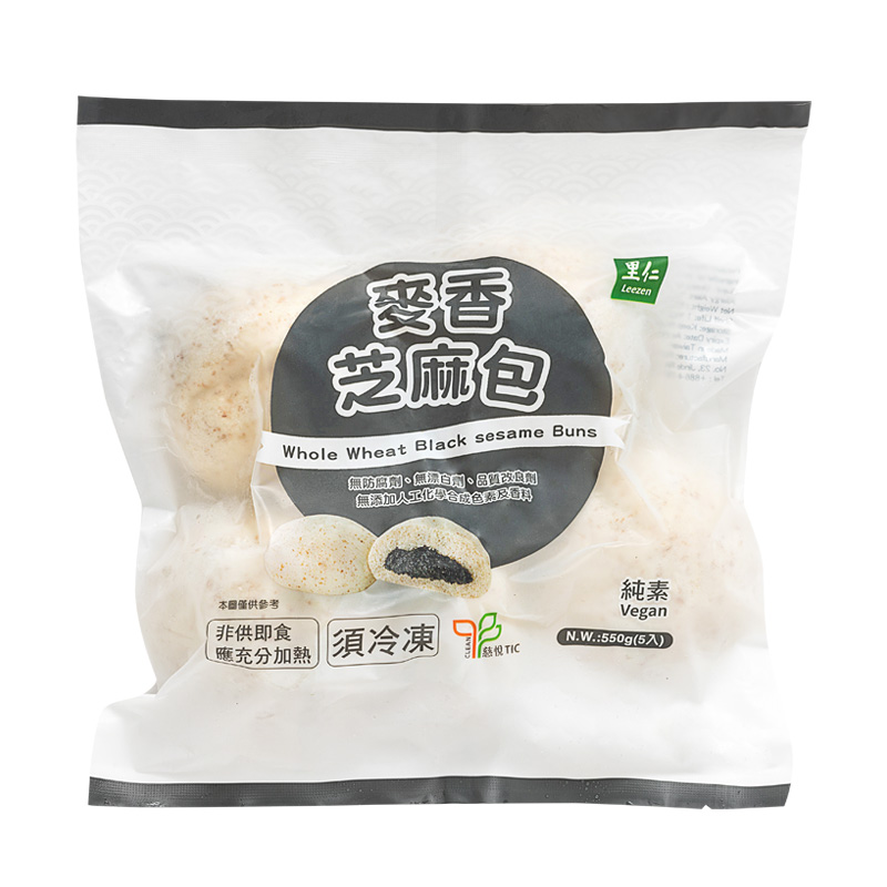 里仁麥香芝麻包