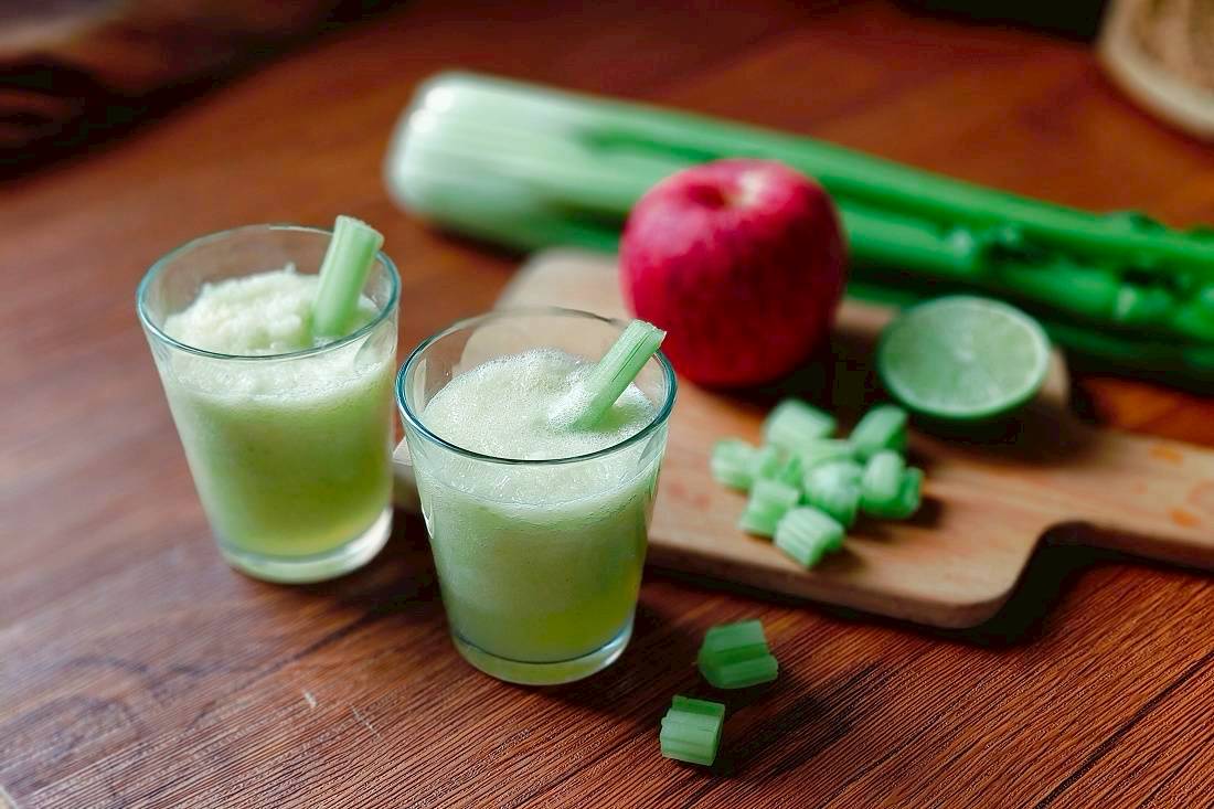 蜂蜜蘋果西芹汁