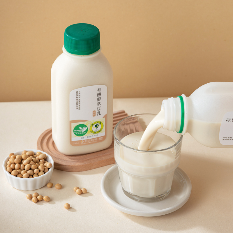 拾吾豆乳有機醇萃豆乳(微糖)350ml