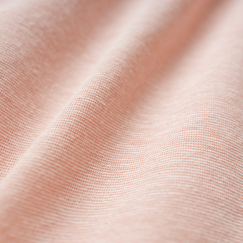 Organic女中腰內褲(涼感環保)(粉桔色)