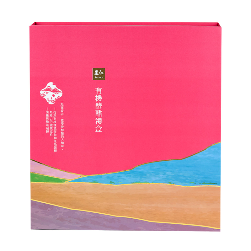 里仁有機酵醋禮盒-香檬/老薑