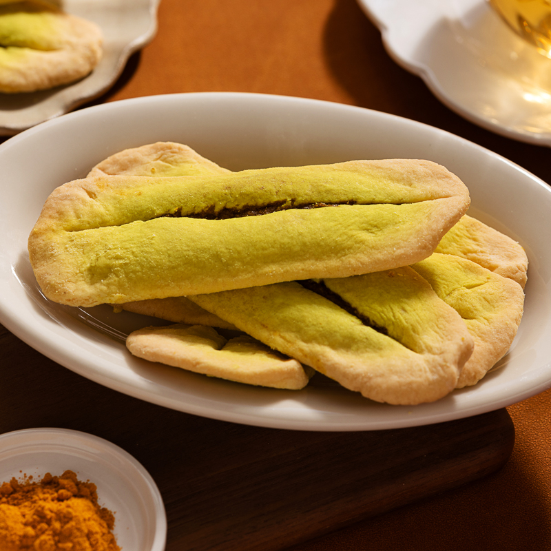 里仁暖心牛舌餅-咖哩