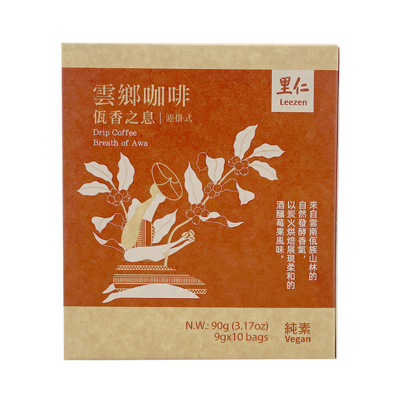 里仁雲鄉咖啡-佤香之息(濾掛式)