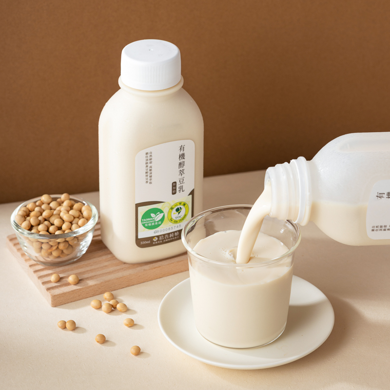 拾吾豆乳有機醇萃豆乳(無加糖)350ml