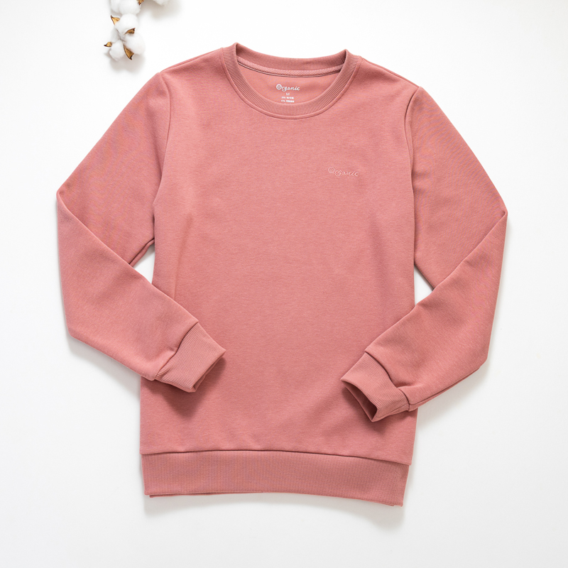 Organic大學T(粉色)