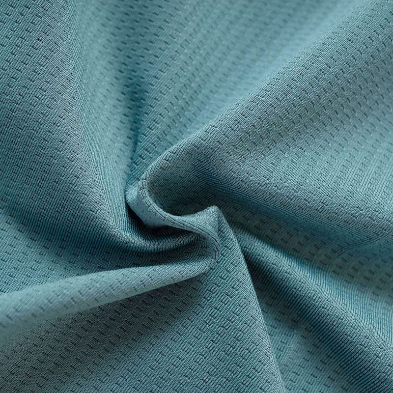 Organic拼接男圓短T恤 (鳳梨涼感)(綠色)