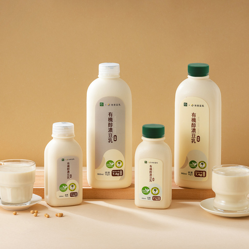 里仁有機醇濃豆乳-無糖960ml
