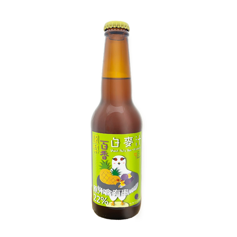里仁鳳梨百香白麥汁