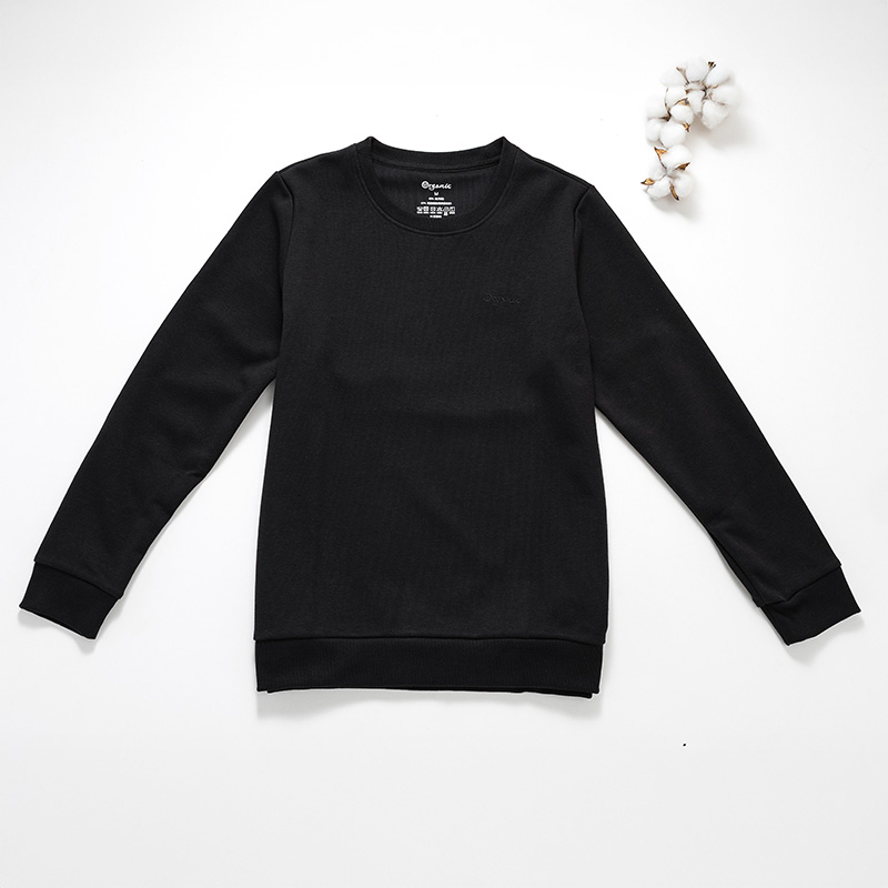 Organic大學T(黑色)