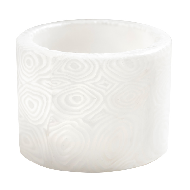 Swazi Candles光影蠟雕杯-圓圈