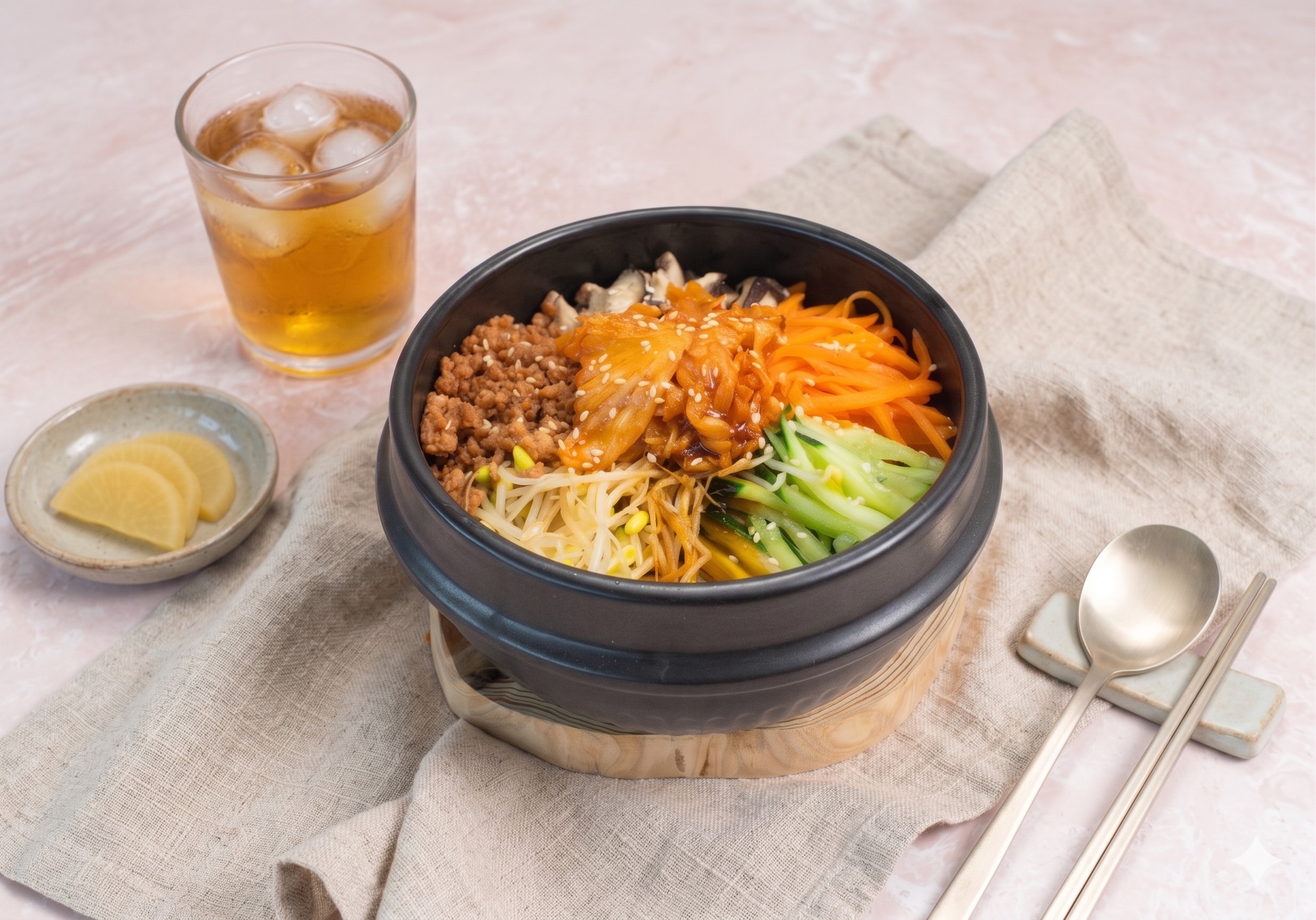 韓式植物肉拌飯