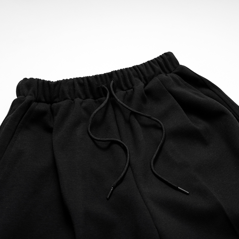 Organic女休閒長褲-黑色