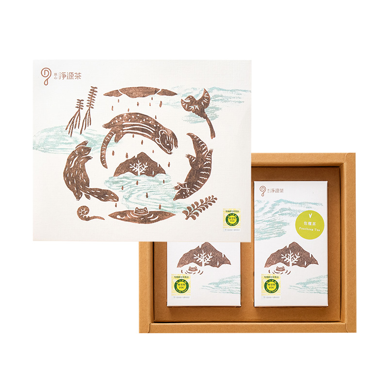 慈心淨源茶有機轉型期茶禮盒・佳人