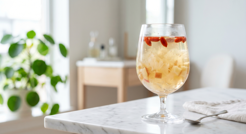 【潤澤水嫩】蘋果白木耳露