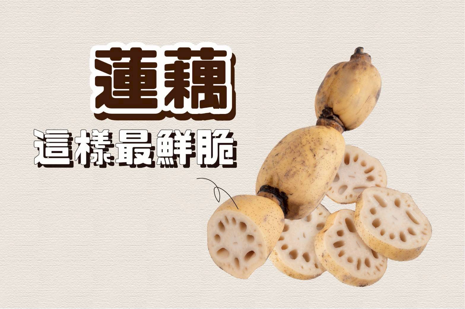 蓮藕挑選保存指南