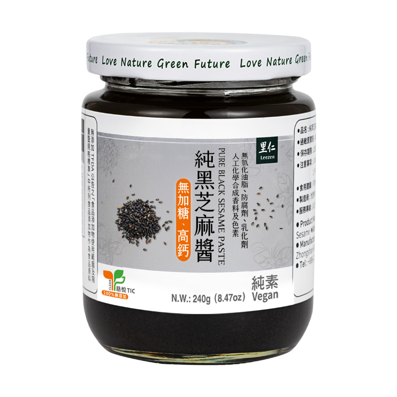 里仁純黑芝麻醬-無加糖