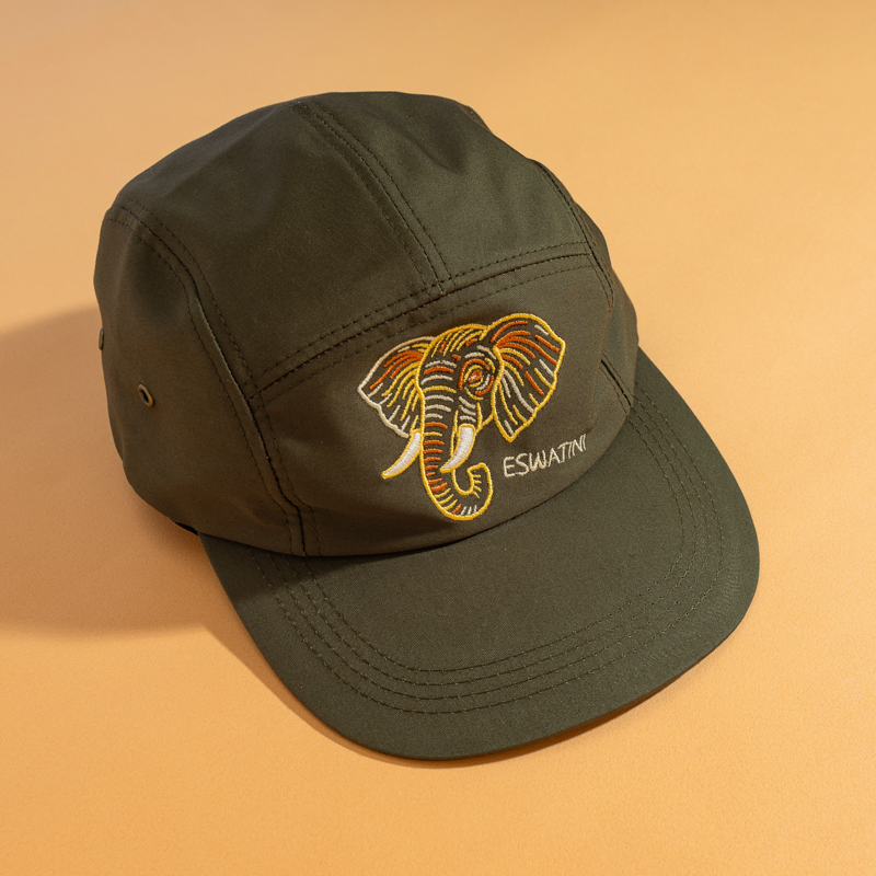 Organic輕旅帽-軍綠(大象)