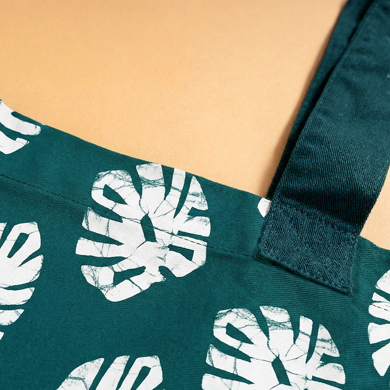 Baobab Batik蠟染托特包-葉子