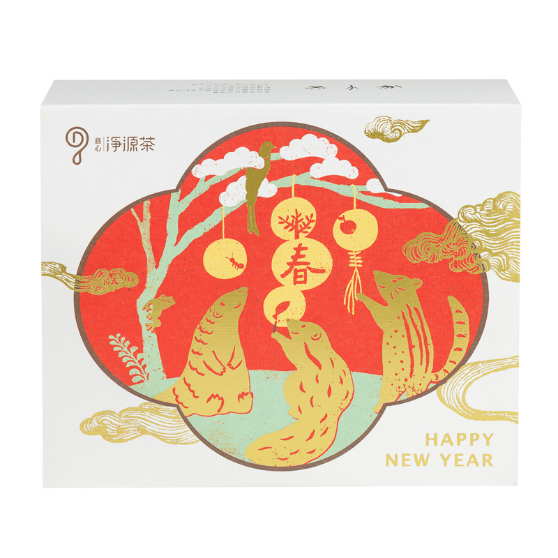 慈心淨源茶有機轉型期茶禮盒・舞動