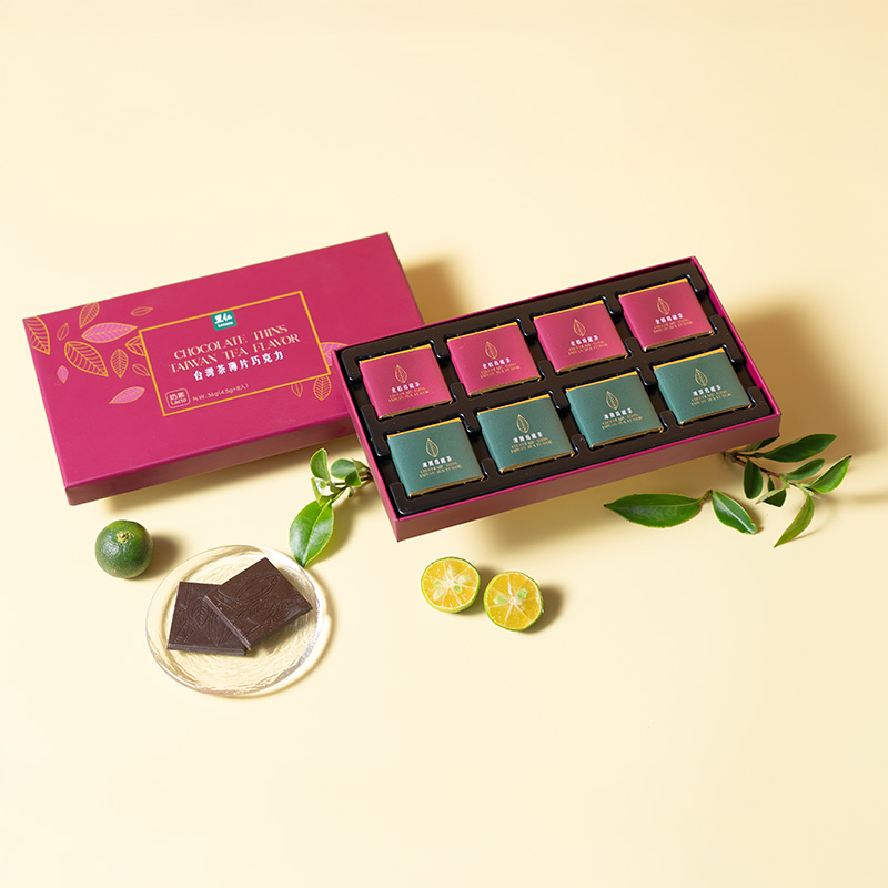 里仁台灣茶薄片巧克力