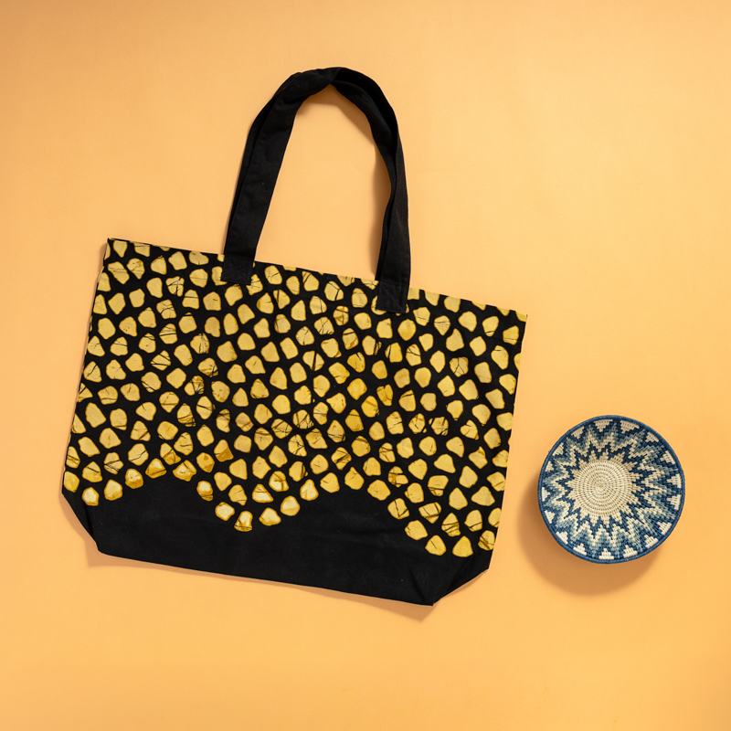 Baobab Batik蠟染托特包-斑紋