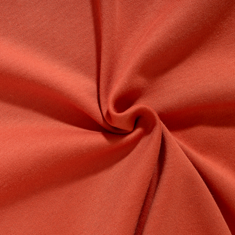 Organic圓短T恤-草原同樂(橘色)