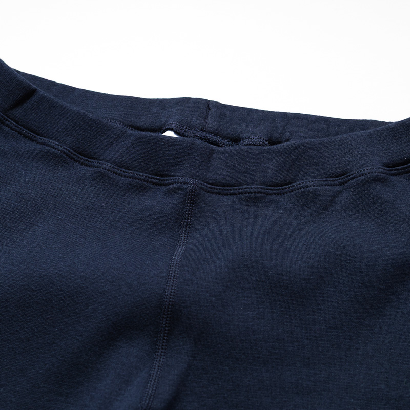 Organic女保暖內搭褲(推毛)-深藍