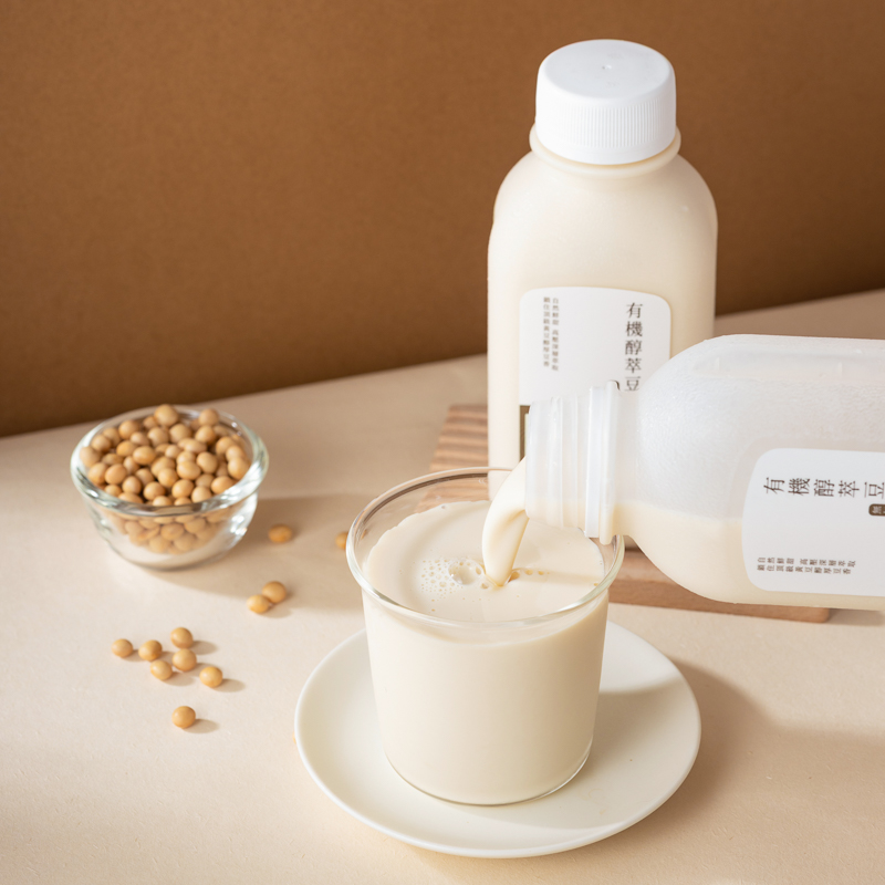 拾吾豆乳有機醇萃豆乳(無加糖)350ml
