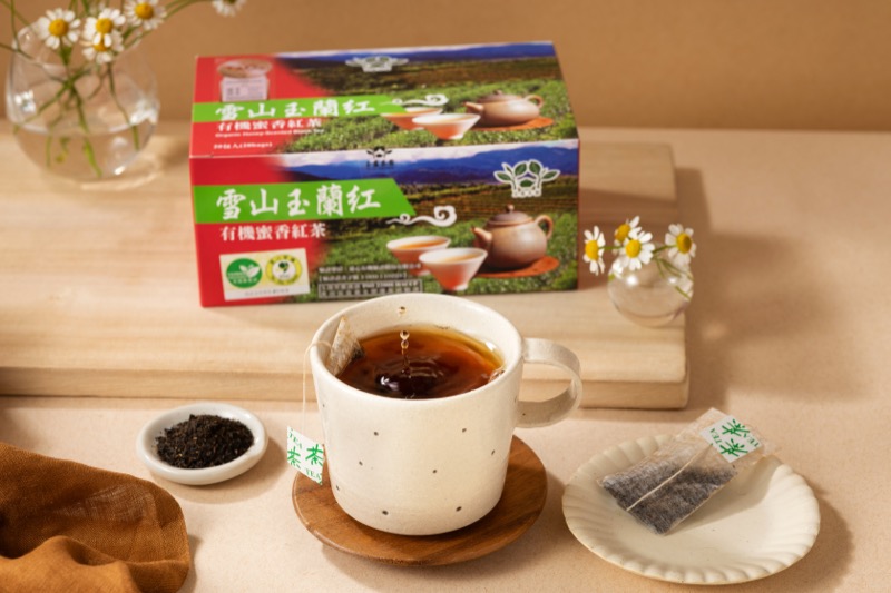 雪山玉蘭紅有機蜜香紅茶包|來自雪山山脈的宜蘭紅茶