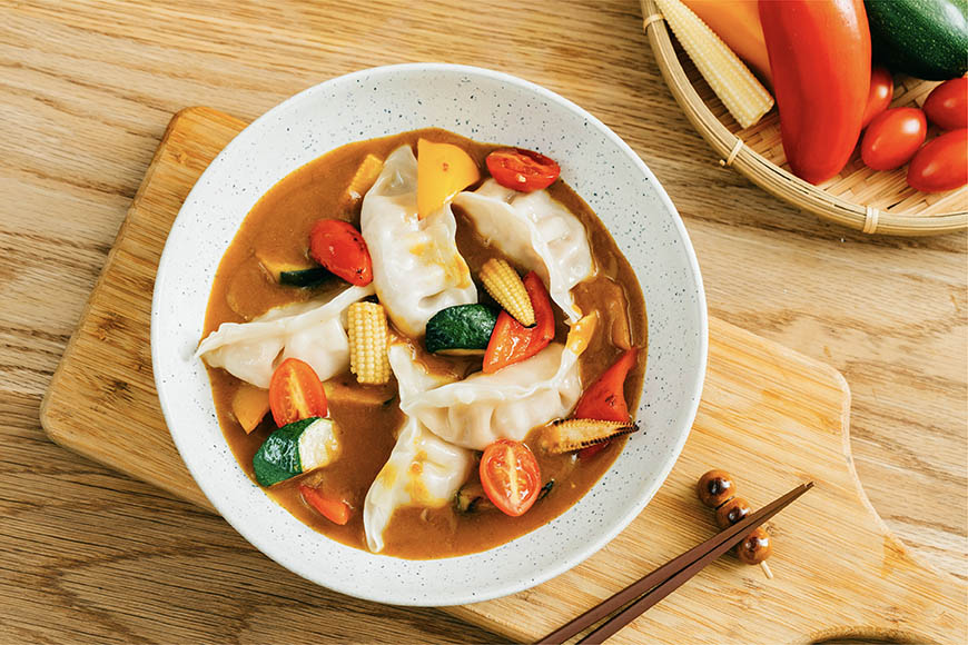 蔬菜可更換豆腐、茄子…等喜歡的種類來變換風味