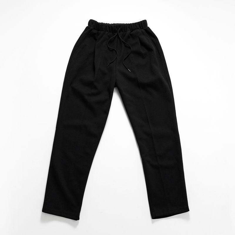 Organic女休閒長褲-黑色