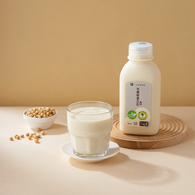 里仁有機醇濃豆乳-無糖350ml
