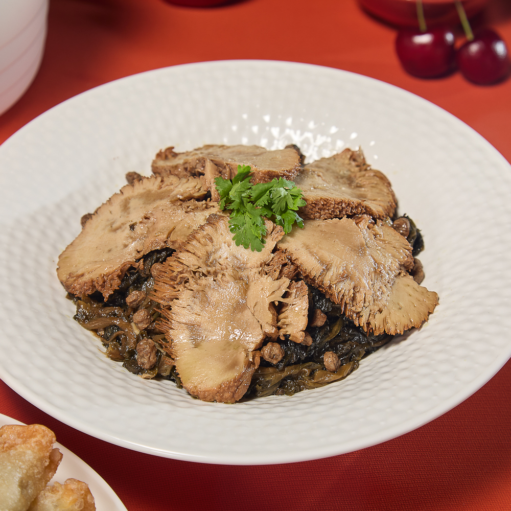 里仁梅干猴菇排