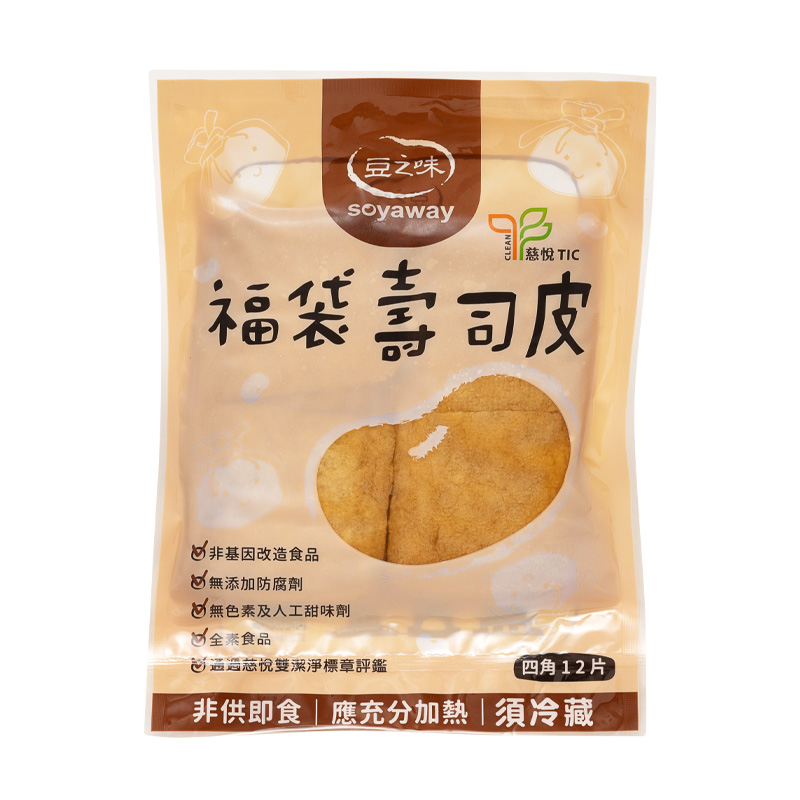 豆之味福袋壽司皮