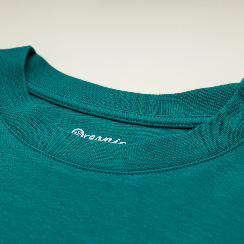 Organic經典圓短T恤(冷杉綠)