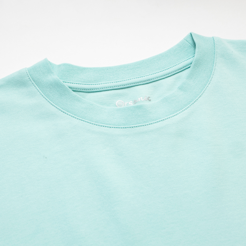 Organic圓短T恤(素描飛鳥)(綠色)